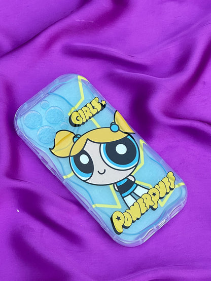 PowerPuff Girls iPhone Covers with Glasses (Yellow)