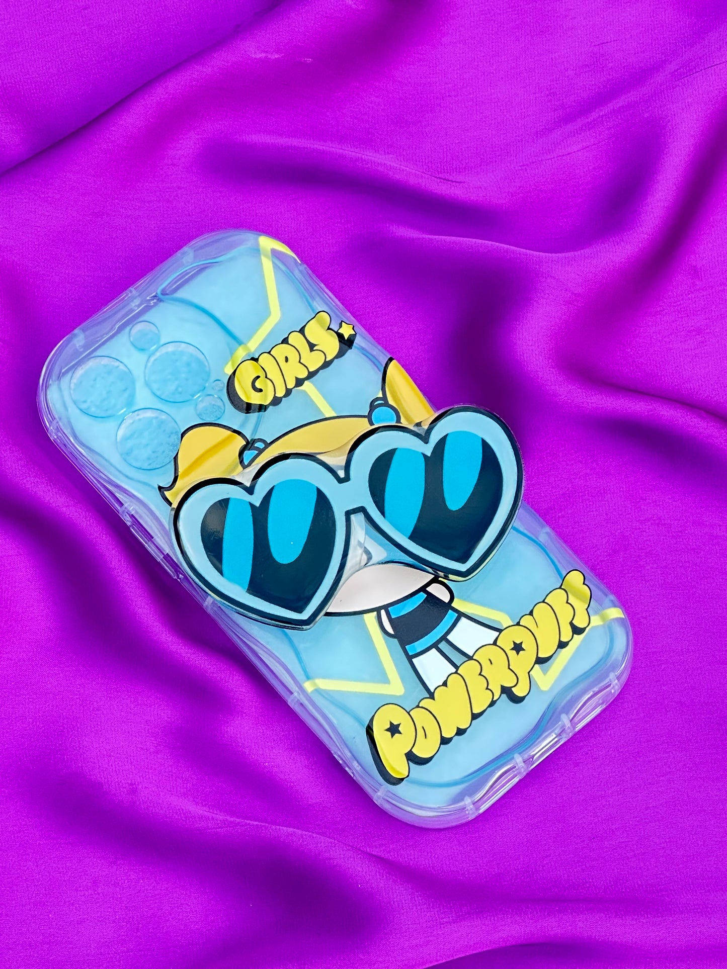 PowerPuff Girls iPhone Covers with Glasses (Yellow)