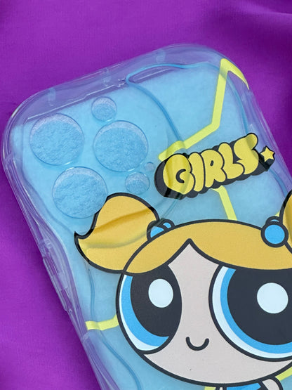 PowerPuff Girls iPhone Covers with Glasses (Yellow)